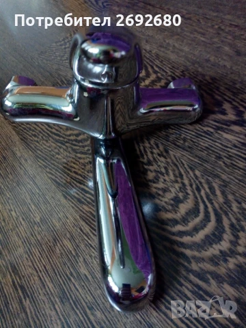  Нов стенен смесител за умивалник Vidima Ideal , снимка 6 - Други - 42121613