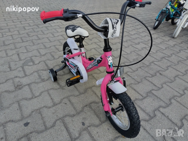 PASSATI Велосипед 12" HAMATO розов, снимка 4 - Велосипеди - 53531369