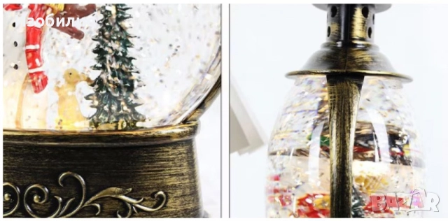 Коледен снежен глобус, снимка 4 - Декорация за дома - 52358840