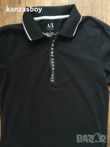 armani exchange Slim Fit Polo T-shirt - страхотна мъжка тениска С, снимка 2 - Тениски - 46959780