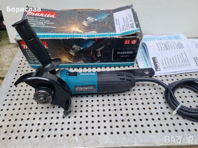 Ъглошлайф Makita GA5030R, снимка 6 - Други инструменти - 45373638