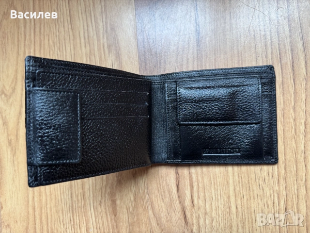 J. Wilson мъжки портфейл портмоне естествена кожа внос Англия, снимка 8 - Портфейли, портмонета - 53113950