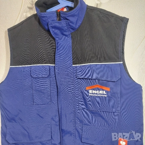 елече / грейка Engelbert Strauss размер М с ватирана сваляща се жилетка/ подплата , снимка 3 - Спортни дрехи, екипи - 52552775
