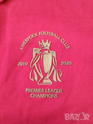 Liverpool Фланелката е по случай спечелването на Висшата Лига от Ливърпул през сезон 2019/2020г. , снимка 2 - Спортни дрехи, екипи - 53859883