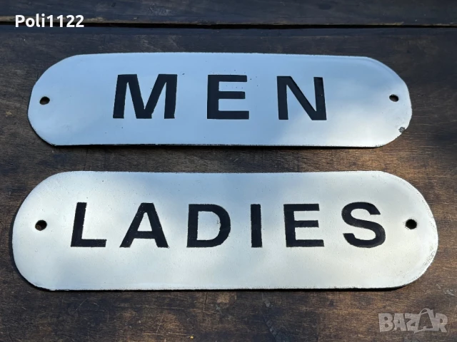 Емайлирана табела,табели, снимка 2 - Антикварни и старинни предмети - 50703585