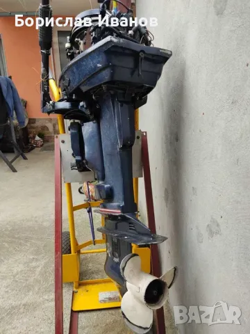 Извънбордов двигател Evinrude 30коня, снимка 8 - Воден транспорт - 50225043