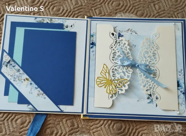 Ръчно изработен албум за снимки, снимка 9 - Други - 50038627