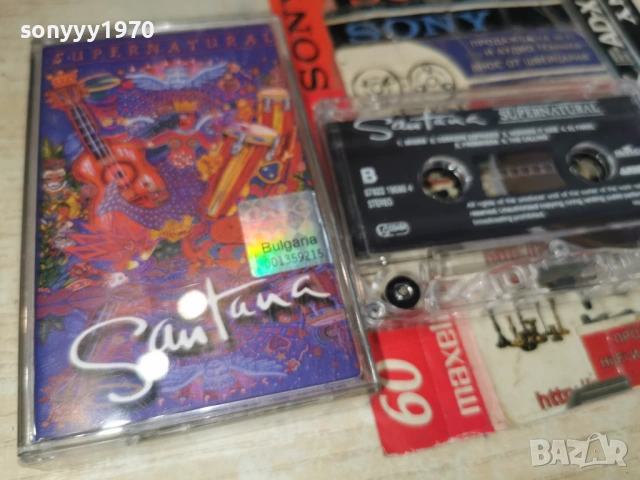SANTANA-ORIGINAL TAPE 1002261623, снимка 6 - Аудио касети - 53430244