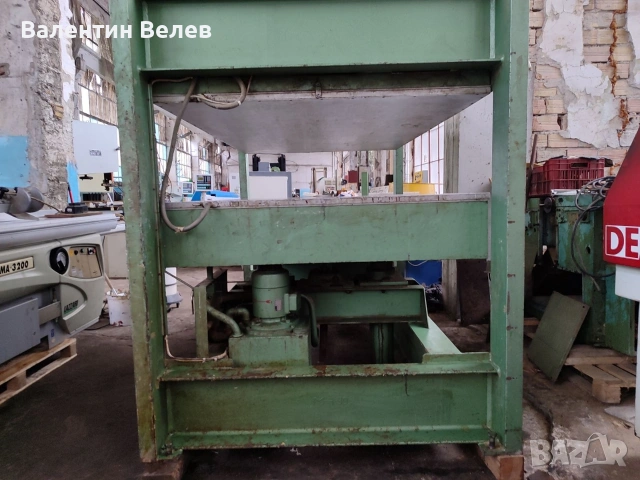 топла преса за врати и фурнир затопляне с електрически нагреватели с размери 2250мм.х 1200мм., снимка 5 - Други машини и части - 53273092