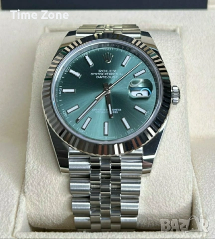 Rolex Datejust 41mm Steel Black Dial Automatic Различни Варианти, снимка 9 - Мъжки - 54059837