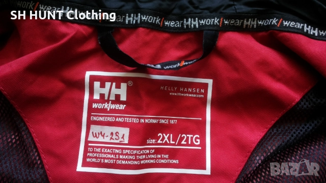 HELLY HANSEN Chelsea Work Waterproof Wind Jacket размер XXL работно яке водонепромокаемо W4-251, снимка 14 - Якета - 51968257