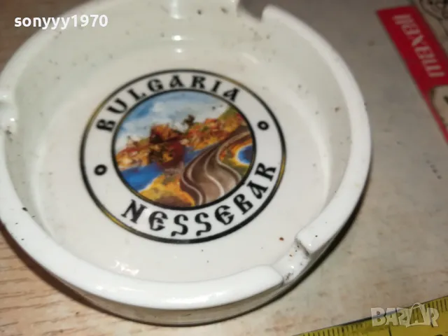 ПЕПЕЛНИК-ПОРЦЕЛАН БЯЛ 1405251625, снимка 3 - Колекции - 50288055