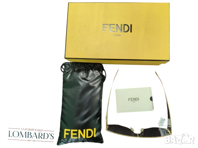 Слънчеви очила Fendi, снимка 2 - Слънчеви и диоптрични очила - 51042176