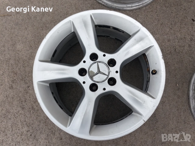 Оригинални Mercedes 16ки 5x112 ПРАВИ без заварки, снимка 4 - Гуми и джанти - 53958839