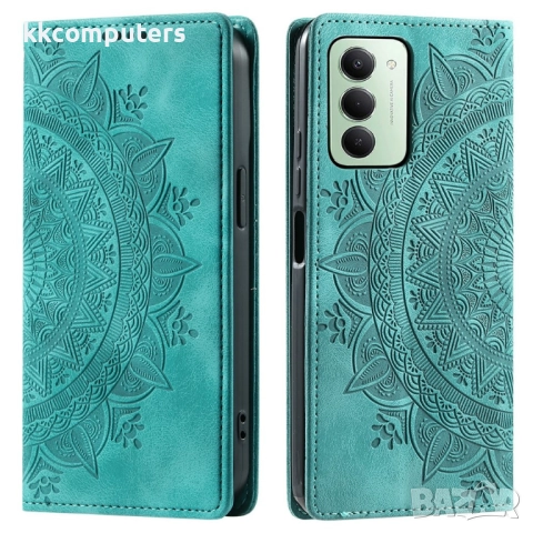 Кожен калъф-портфейл с Протектор за Xiaomi Redmi 15 5G/ 4G | Удароустойчив PU+TPU, Стойка, Магнитно , снимка 2 - Калъфи, кейсове - 51995383