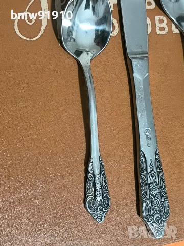 Ретро руски прибори за хранене, снимка 3 - Прибори за хранене, готвене и сервиране - 53939621