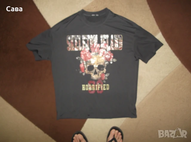 Тениски CHAPTER ,SHEIN мъжка,Л-ХЛ-2ХЛ, снимка 5 - Тениски - 41760179