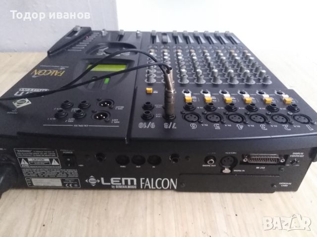 LEM-FALKON-digital mixer, снимка 7 - Ресийвъри, усилватели, смесителни пултове - 45092667