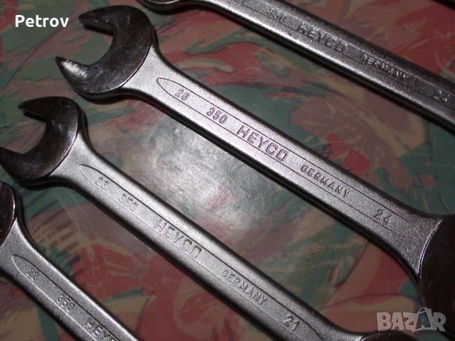 HEYCO No.350 - MADE IN GERMANY - ORIGINAL HEYCO - ЧИСТО НОВ PROFI Комплект 13 броя 6-32mmГаечен Ключ, снимка 5 - Ключове - 52241653