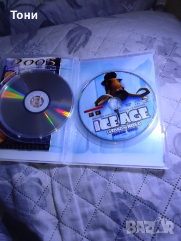 Оригинално ICE AGE DVD (Ледена Епоха) – Колекционерско издание + обвивка (2 диска), снимка 5 - Анимации - 52427563