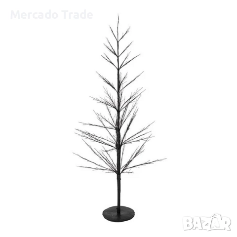 Коледна елха Mercado Trade, 600 LED, 150см, Топло бяла светлина, Черна, снимка 2 - Декорация за дома - 52632952
