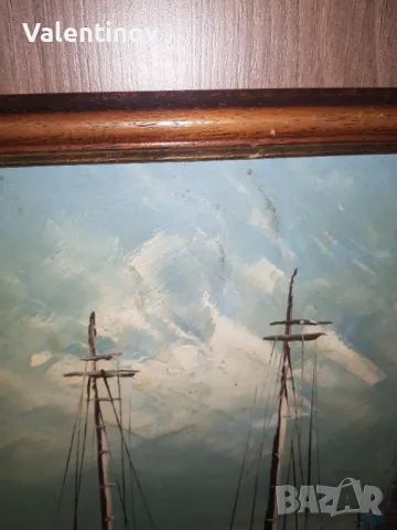 Картина масло върху фазер , снимка 2 - Картини - 50023268