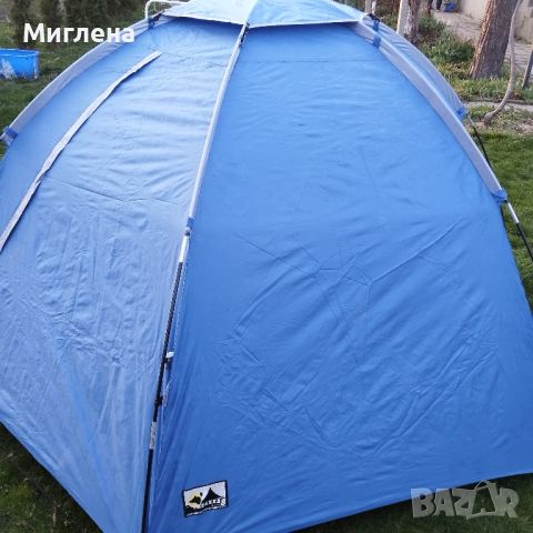 Шестоъгълна триместна двуслойна палатка, снимка 4 - Палатки - 45352543