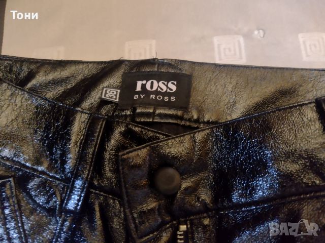 Кожен панталон Ross by Ross, снимка 3 - Панталони - 45096696