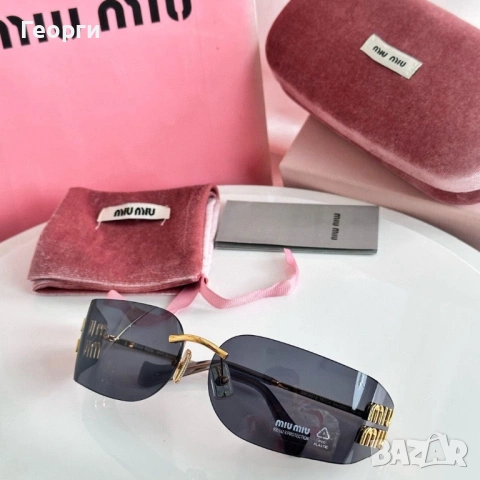 Дамски Слънчеви очила MİUMİU, снимка 3 - Слънчеви и диоптрични очила - 53768147