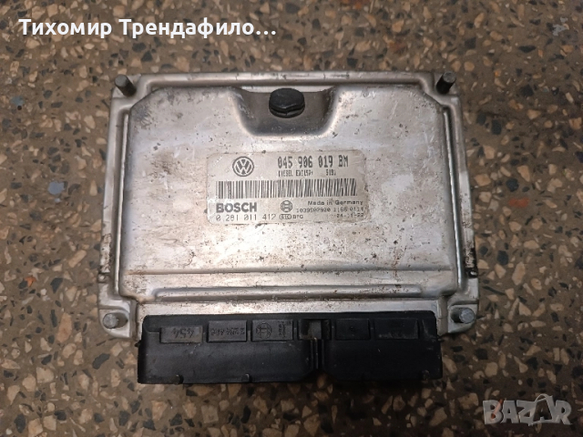 ECU компютър SKODA 1.4 TDI AMF ECU 0281011412, 045906019BM , 045 906 019BM , 0 281 011 412