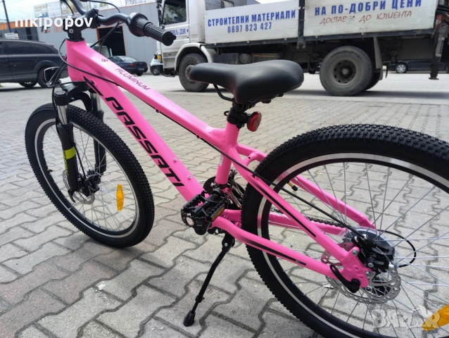 PASSATI Алуминиев велосипед 24" ALUMINIUM розов, снимка 8 - Велосипеди - 53839241
