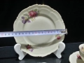 старинен немски порцелан чаша са кафе с чинийки , снимка 2