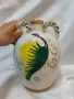 Красива италианска керамична ваза / делва – ръчно рисувана -Майолика., снимка 4