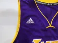 баскетболен потник la lakers kobe bryant #24 nba adidas екип тениска спорт оригинален мъжки размер M, снимка 5