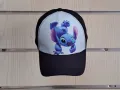 Нова детска шапка с козирка Стич (Stitch) в черен цвят, снимка 3