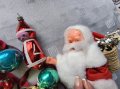 Винтидж стъклени коледни играчки + дядо Мраз , снимка 10
