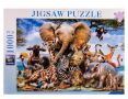 ✨Детски пъзел Африкански животни (1000 елемента) , снимка 1 - Игри и пъзели - 46041244