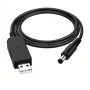 5V към 9V USB кабел за повишаване на напрежението, с жак 5,5 x 2,1 mm, снимка 4