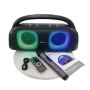 Парти тонколона 2 × 5.25" – 40 W RMS, Bluetooth, RGB LED светлини, батерия 3600 mAh, снимка 2