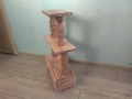 Дървена етажерка със струговани орнаменти !!!, снимка 3