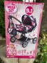 Детска количка за кукла - MegaSet 9в1, снимка 1