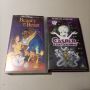 Две видеокасети VHS Английски Издания Без БГ Субтитри , снимка 1 - Анимации - 45424568