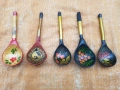 Русувана лъжица 5 бр, снимка 1