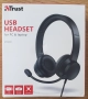 Слушалки с микрофон: Trust Rydo On-Ear USB Headset - Неизползвани, снимка 9