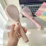 Телескопична четка за коса със самопочистваща функция , снимка 3