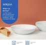 Нов Порцеланови Купи Mikasa 23см за Паста Микровълнова Сет 4 броя, снимка 3