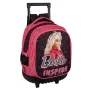 Ученическа чанта - Elementary Pink Black Barbie Trolley арт 239688, снимка 2