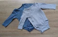 Лот орг памук 0-9м HM бодита,ританки,пижамки, снимка 6