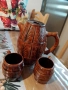 Глинени сервиз за бира, снимка 1