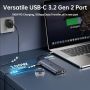 Нов Професионален 8K USB C хъб за MacBook и Lenovo лаптопи Докинг станция , снимка 5